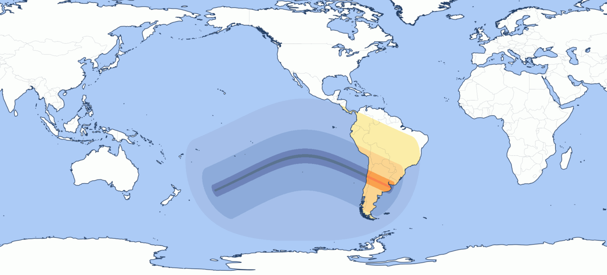 Total solar eclipse Buenos Aires 2019 July 2