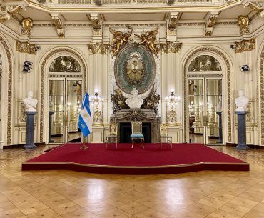 Visite a Casa Rosada - o palácio presidencial