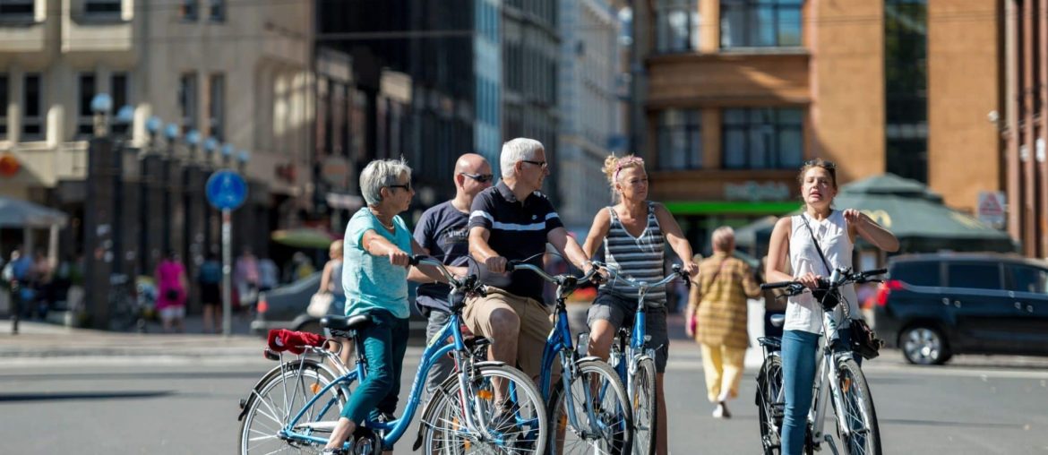 passeio de bicicleta em Buenos Aires