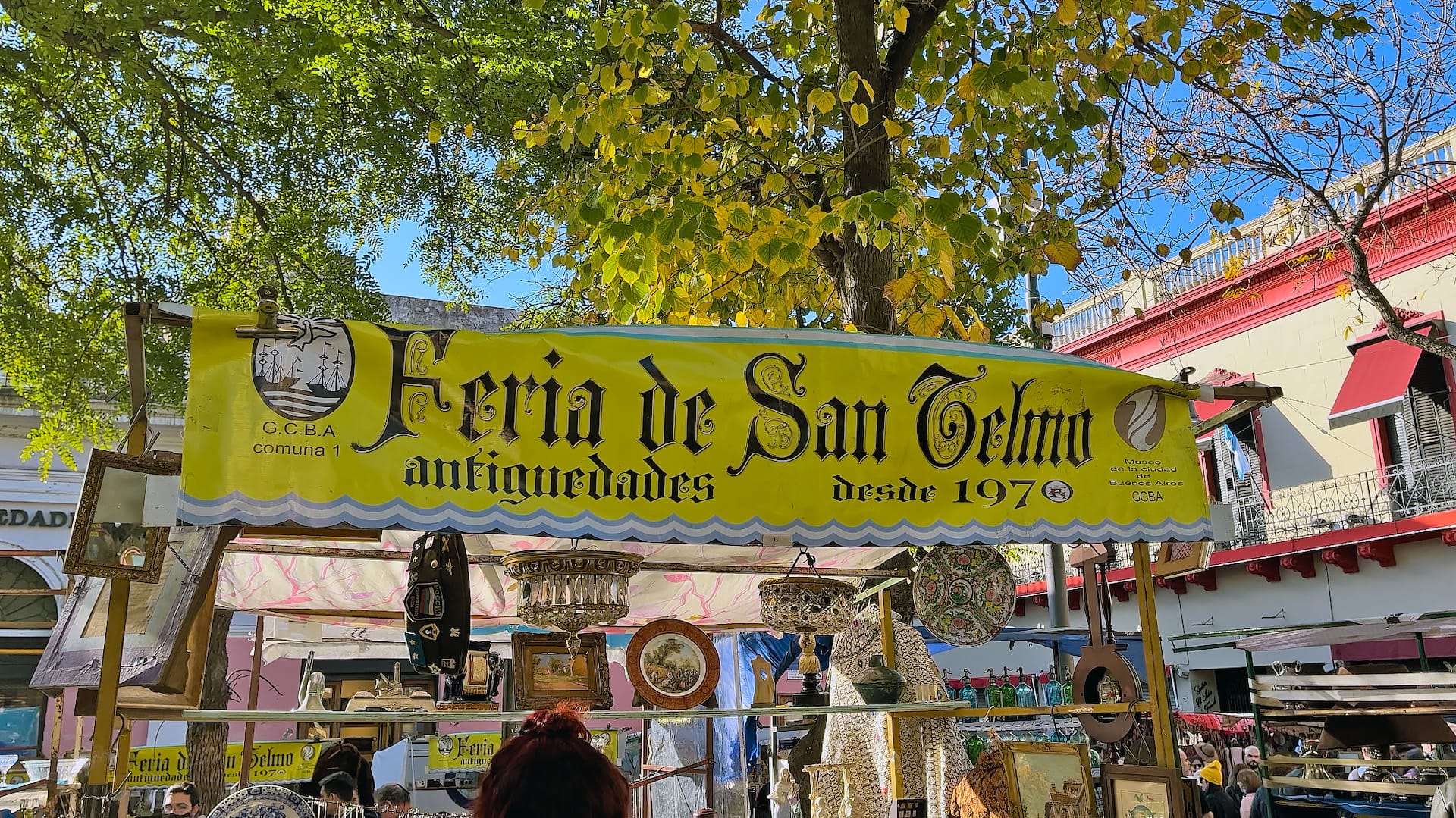Feria de San Telmo on Sunday