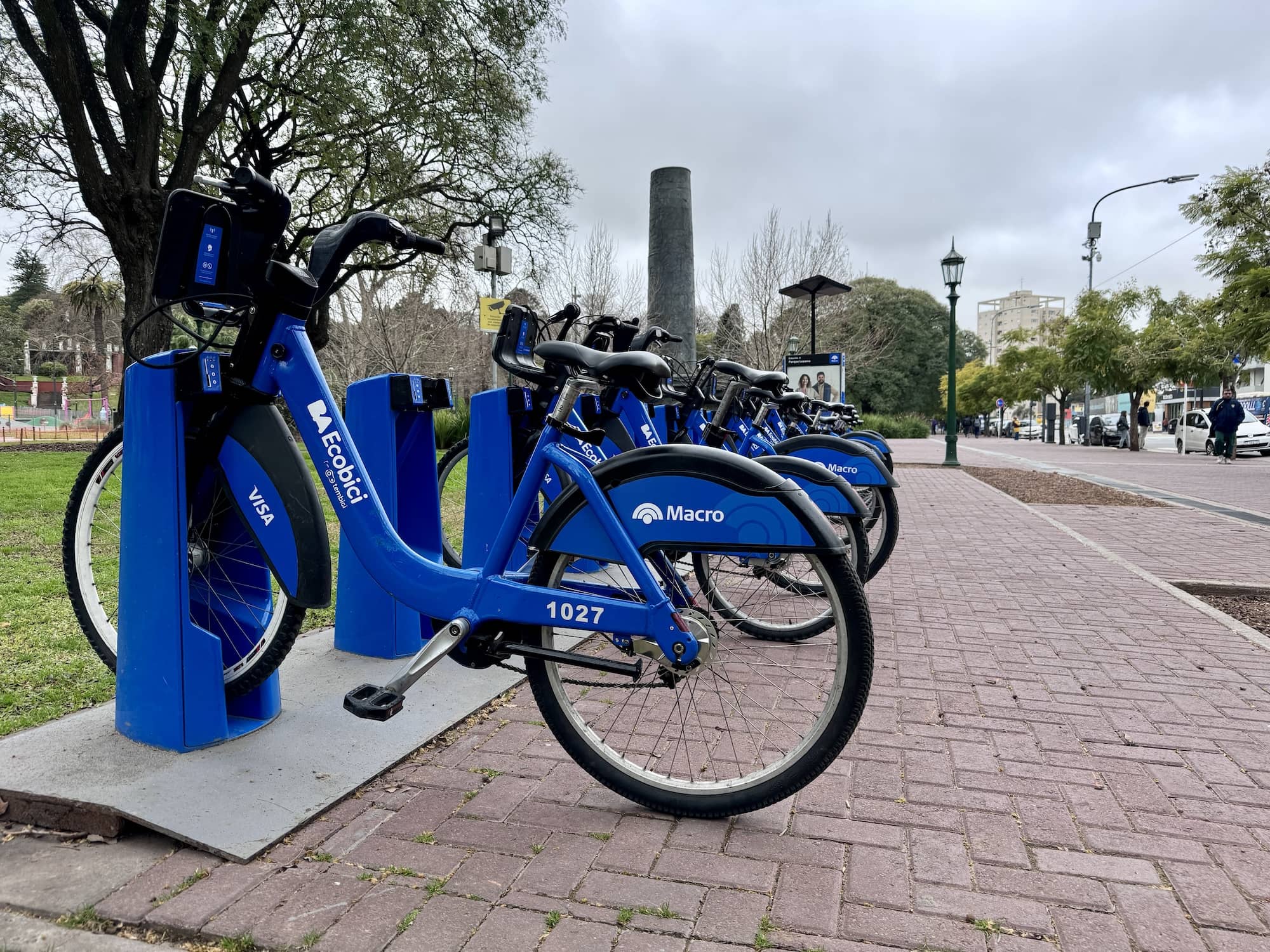 Blue city bikes Buenos Aires Tourist