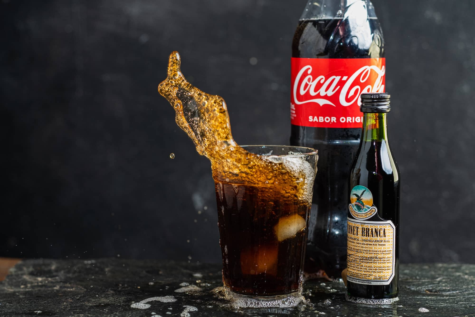 Fernet coca cola Argentina Drink