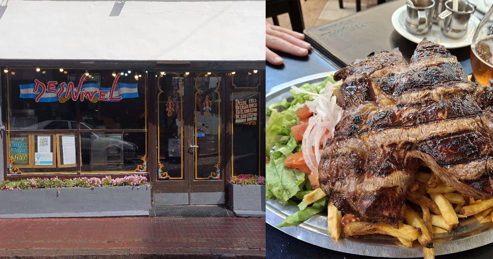 Desnivel in San Telmo Restaurant Steakhouse