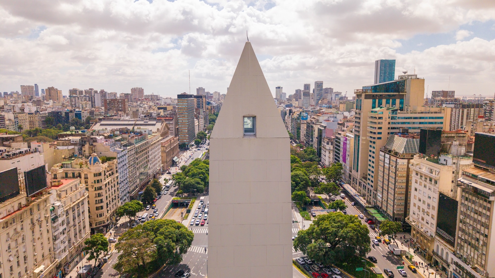 Top of the Obelisco visit Observation deck